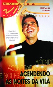 Flávio foi capa do GVM de março de 1998.