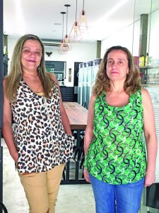 Renata e Rosana, criadoras do Cucina di Adela (foto/Gerson Azevedo)