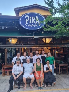 A equipe do PiraBar na foto de despedida. Deixa saudades!