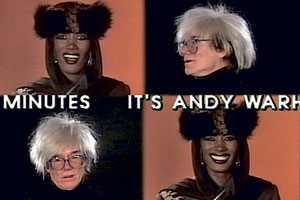 Andy Warhol na telinha