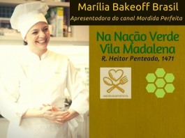 Aula de culinária gratuita