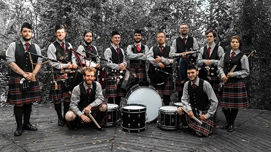 SP Scots Pipe Band faz apresentação gratuita na Vila Madalena