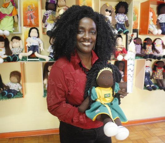 A tocha olímpica nas mãos da Vila