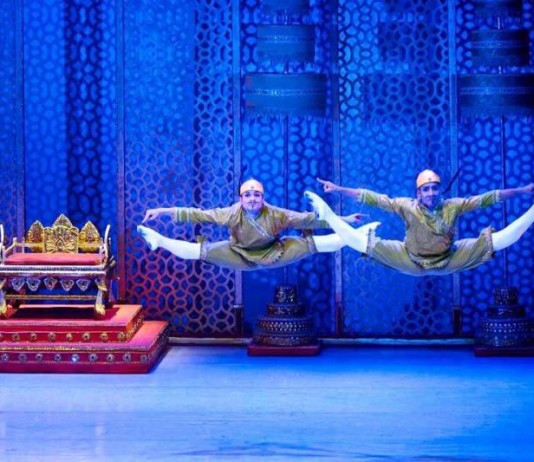 Dedicação total à dança