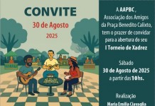 Torneio de Xadrez no aniversário de 38 anos da Feira de Artes da Praça Benedito Calixto